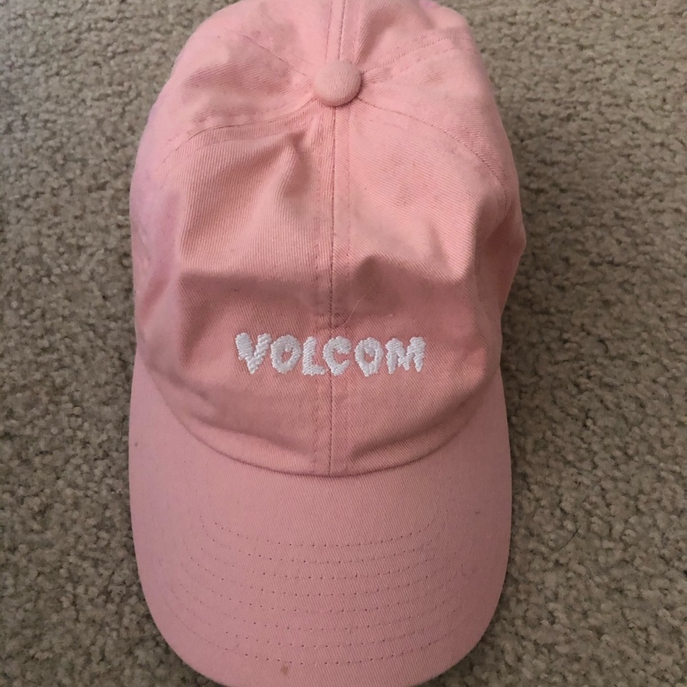 Volcom baby pink hat